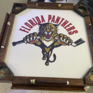 Florida Panthers custom domino table