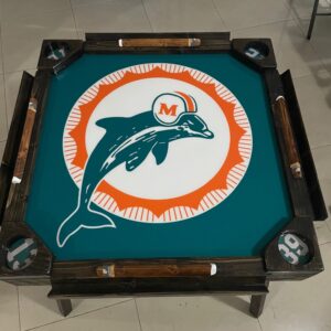 Miami Dolphins Custome Domino Table
