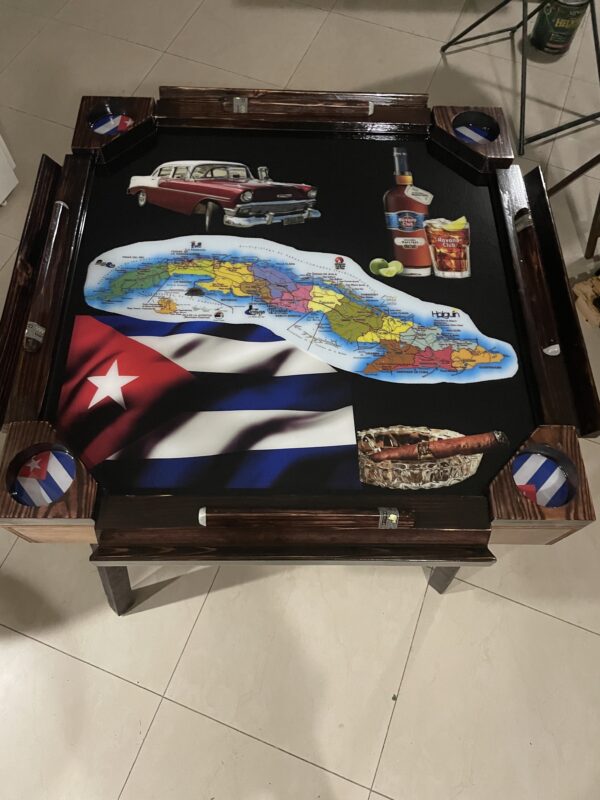 Havana Cuba Domino Table