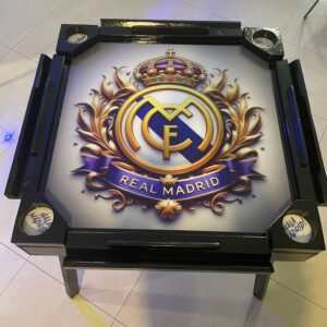 Real Madrid domino table